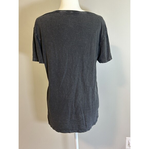 American Eagle Outfitters Black Washed Out VINTAGE Tee Women’s Medium - Picture 4 of 8